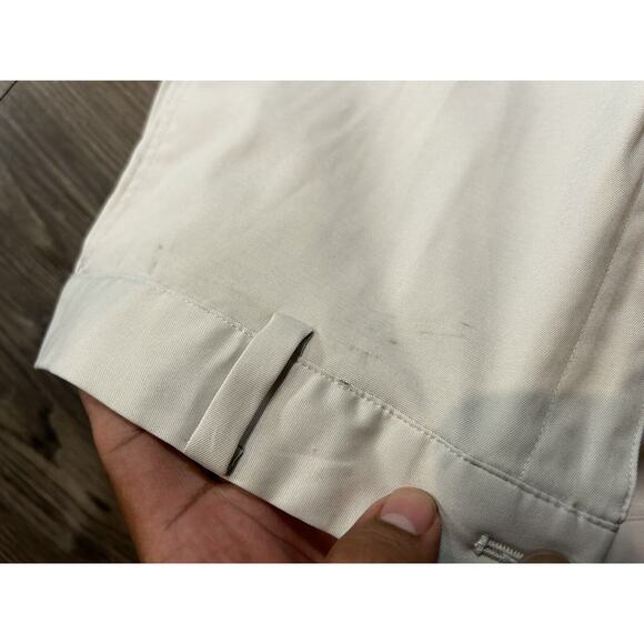 Nike Golf Men’s Standard Fit Flat Front Dri Fit Pants Beige Size 34x32 - Picture 6 of 7